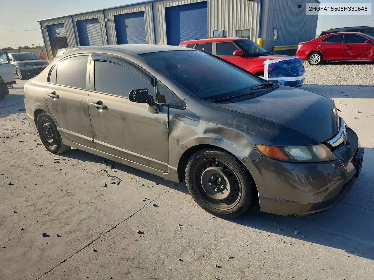 2008 Honda Civic Lx VIN: 2HGFA16508H330648 Lot: 62122586