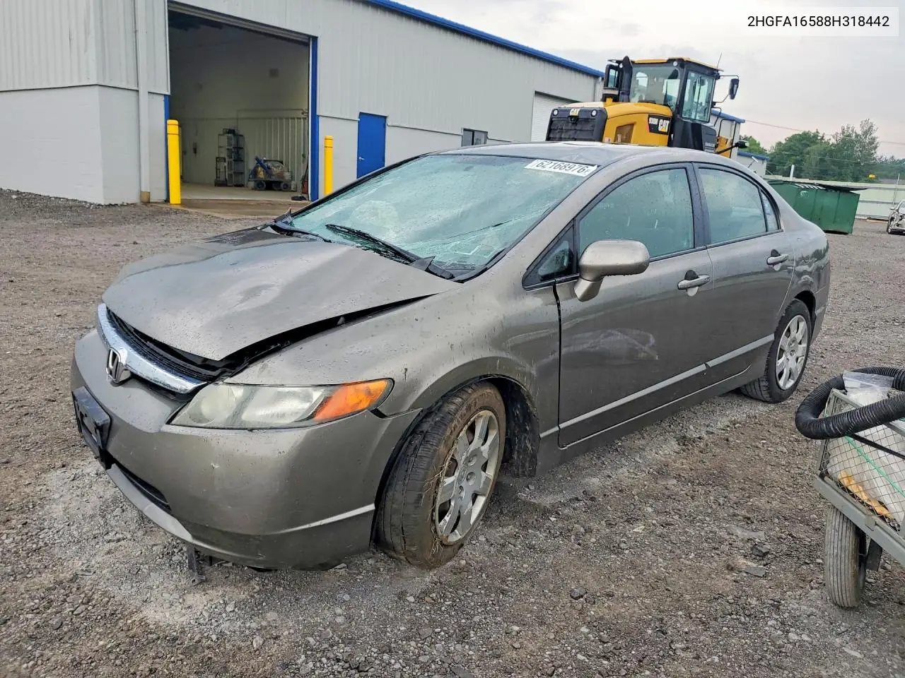 2HGFA16588H318442 2008 Honda Civic Lx