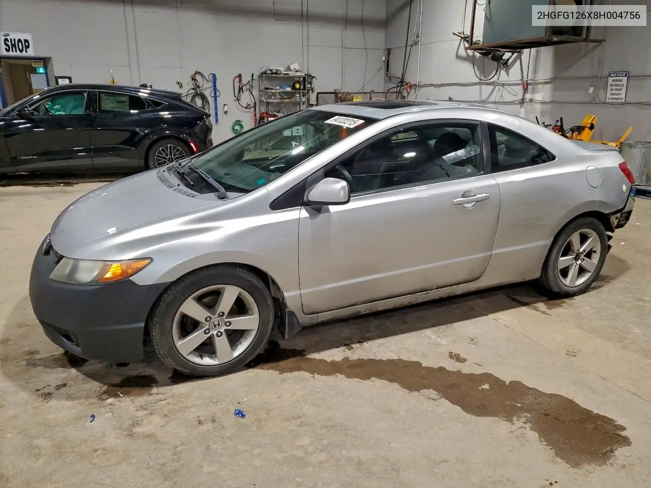 2HGFG126X8H004756 2008 Honda Civic Lx