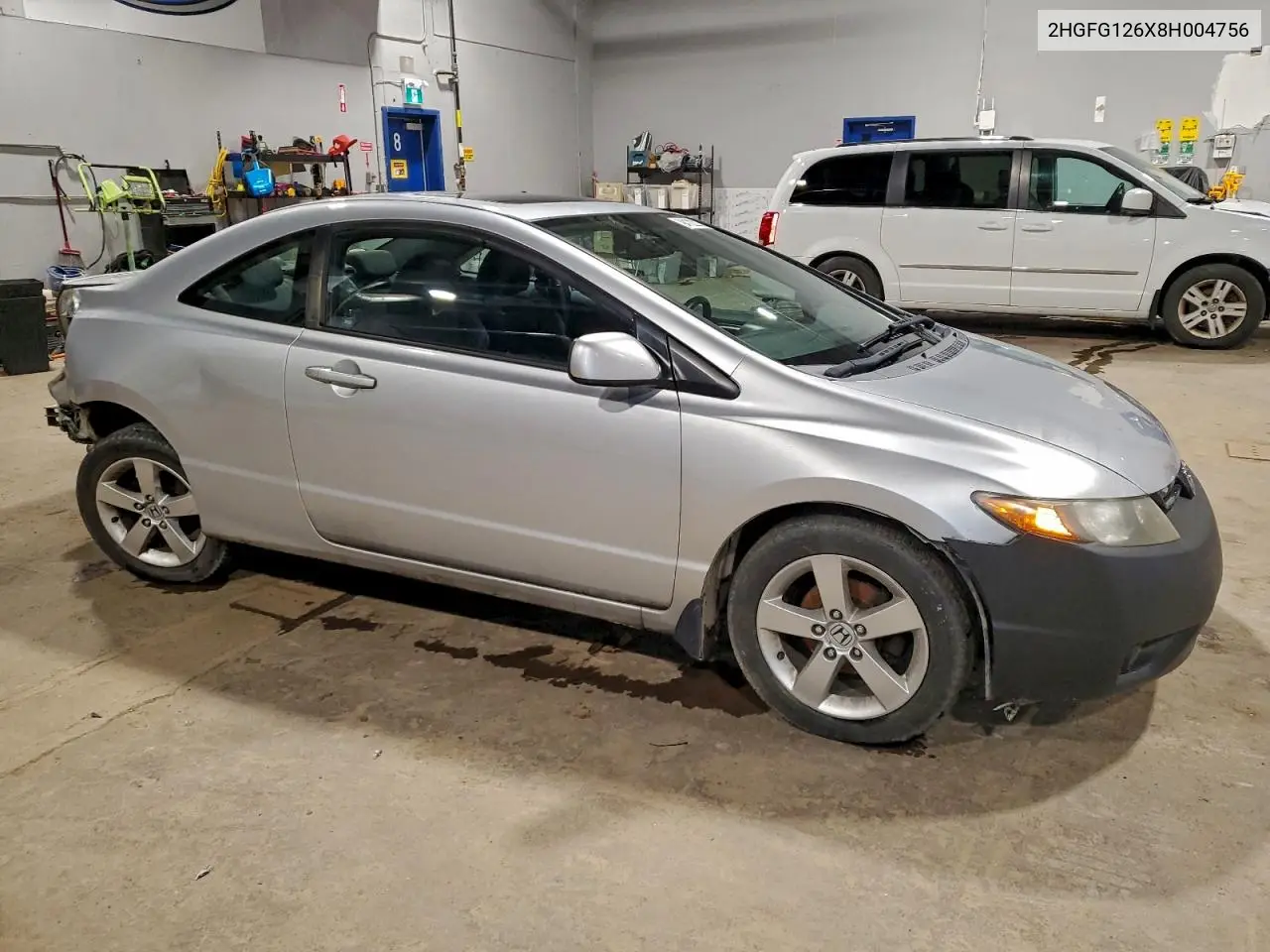 2HGFG126X8H004756 2008 Honda Civic Lx