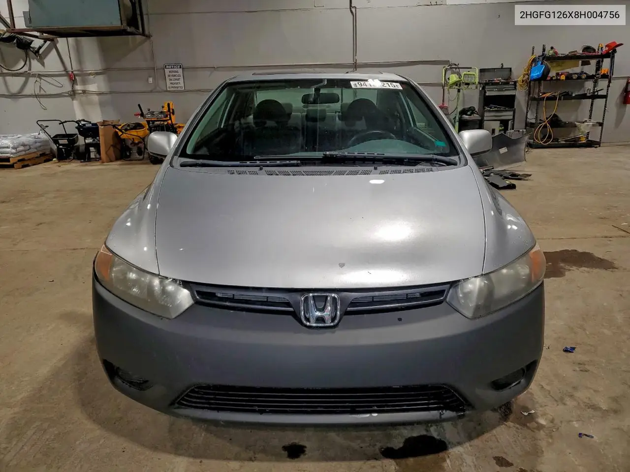 2HGFG126X8H004756 2008 Honda Civic Lx