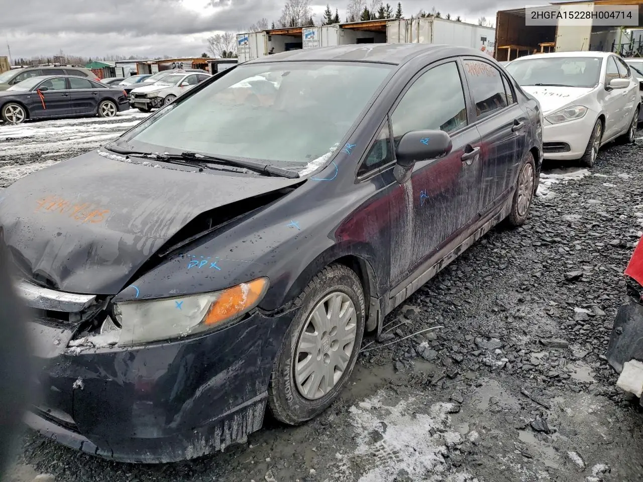 2HGFA15228H004714 2008 Honda Civic Dx