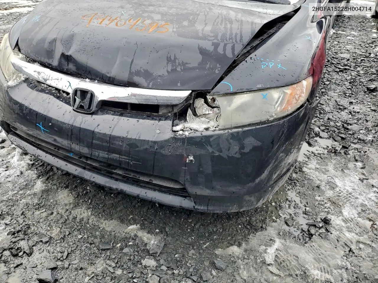 2HGFA15228H004714 2008 Honda Civic Dx