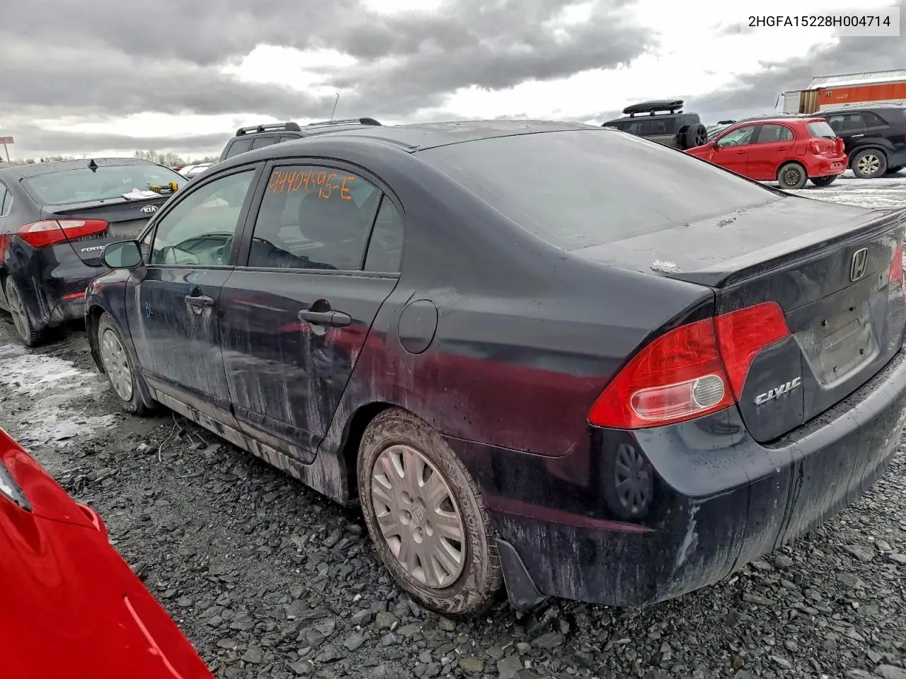 2HGFA15228H004714 2008 Honda Civic Dx