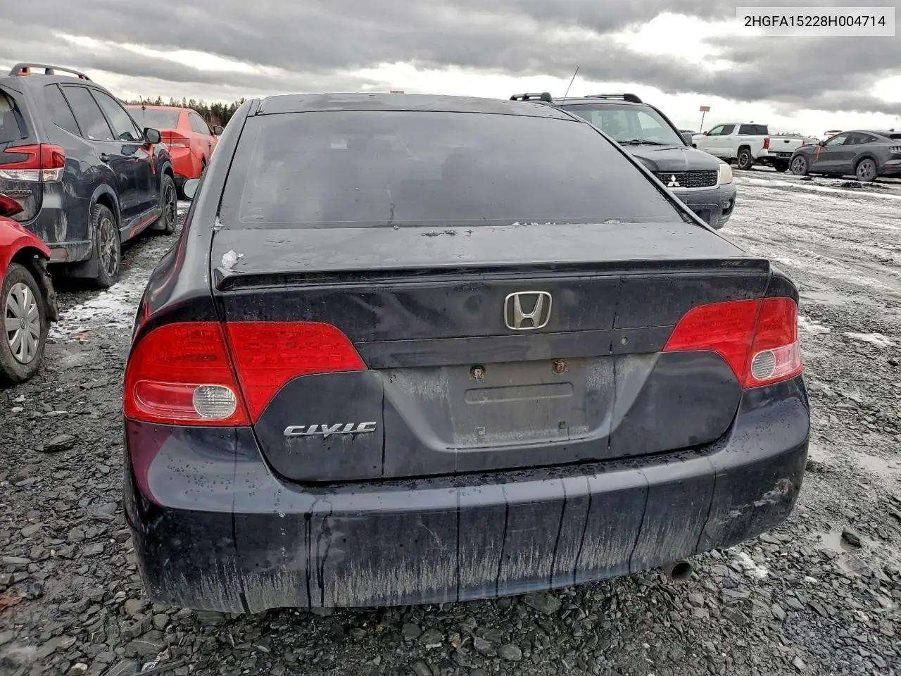 2HGFA15228H004714 2008 Honda Civic Dx