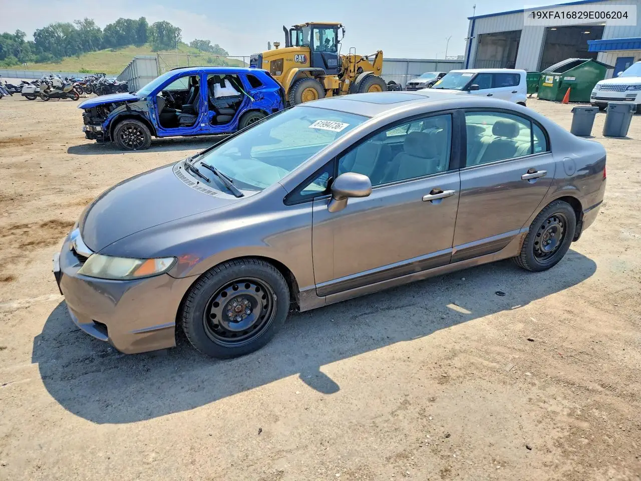 2009 Honda Civic Ex VIN: 19XFA16829E006204 Lot: 61994736
