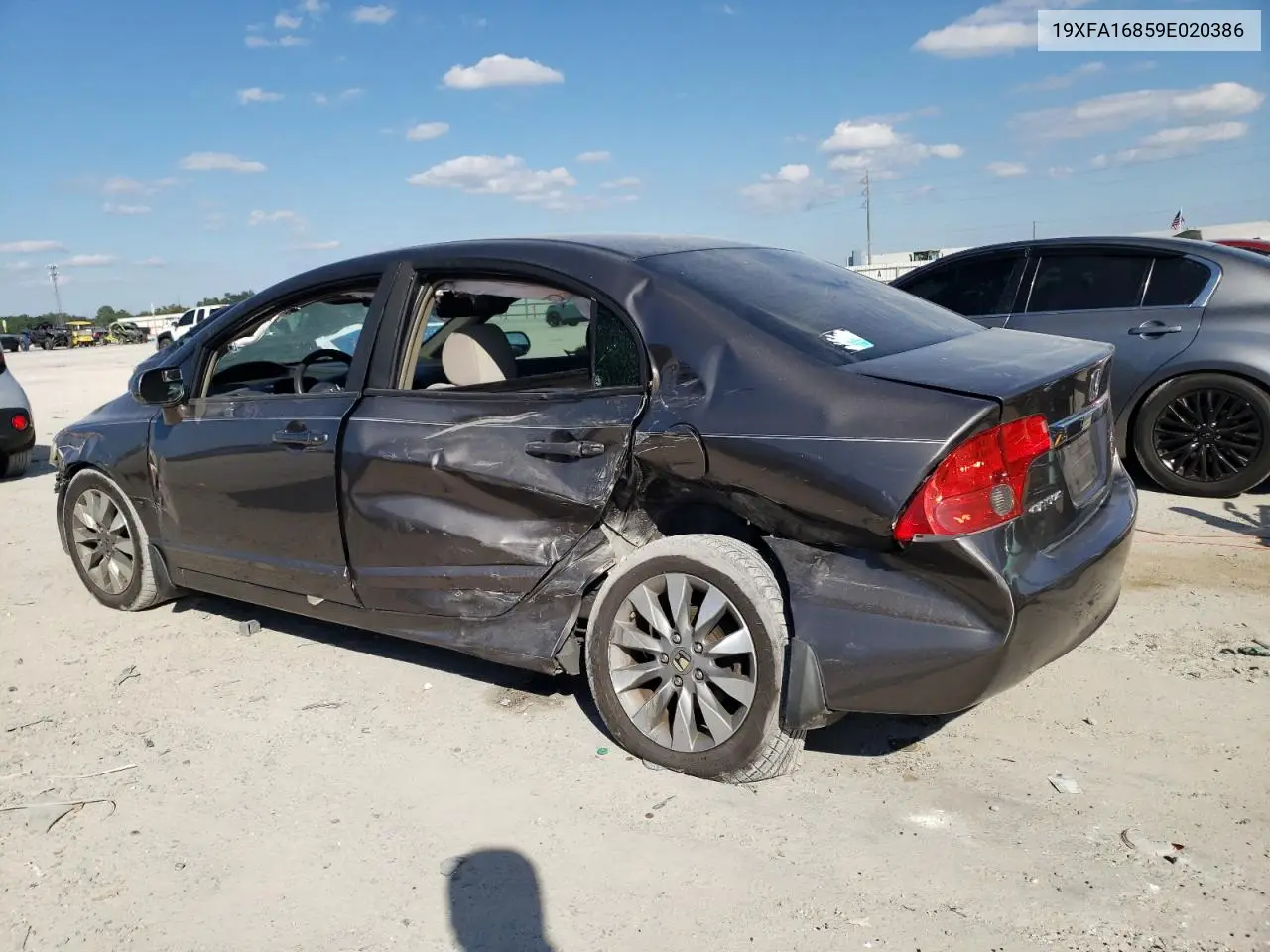 19XFA16859E020386 2009 Honda Civic Ex