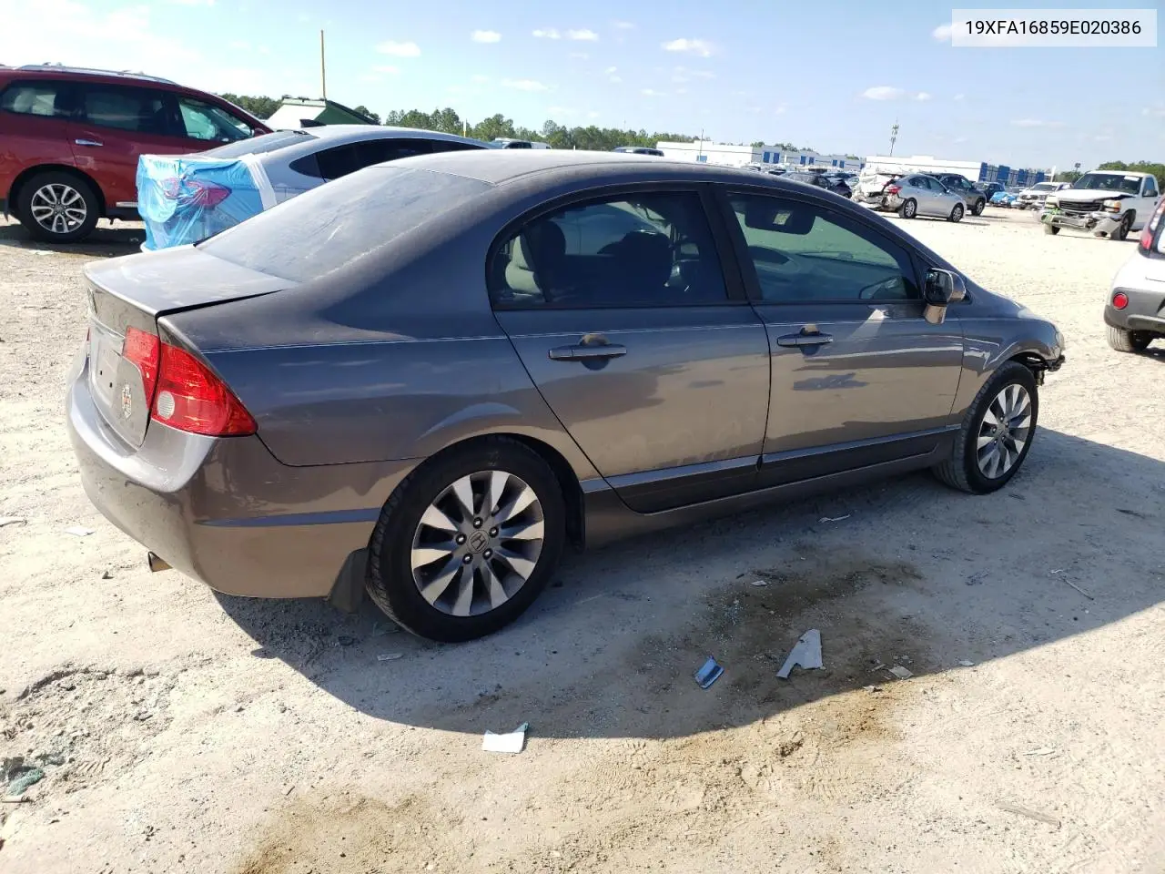 19XFA16859E020386 2009 Honda Civic Ex