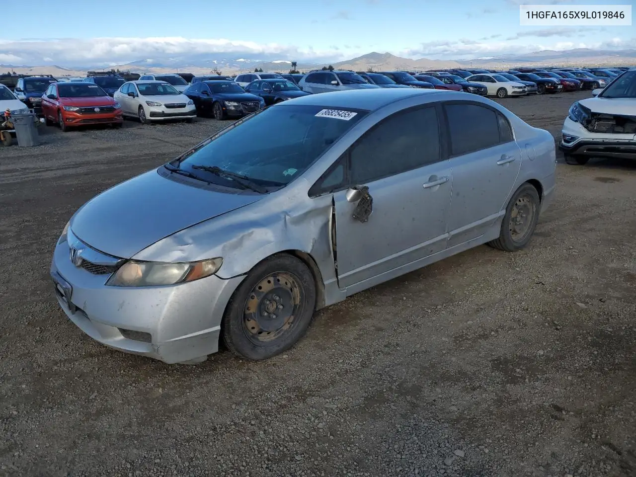 1HGFA165X9L019846 2009 Honda Civic Lx
