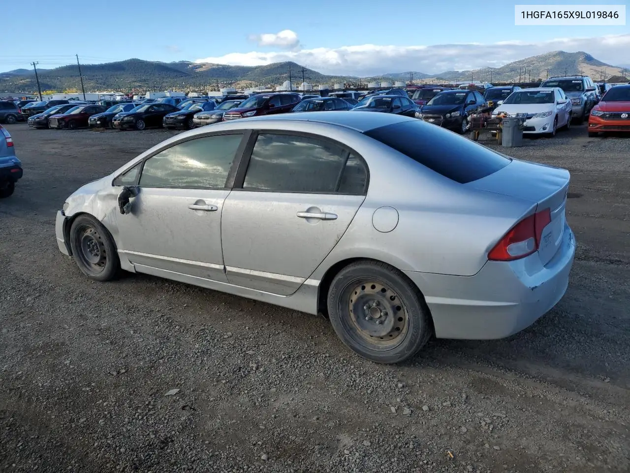 1HGFA165X9L019846 2009 Honda Civic Lx