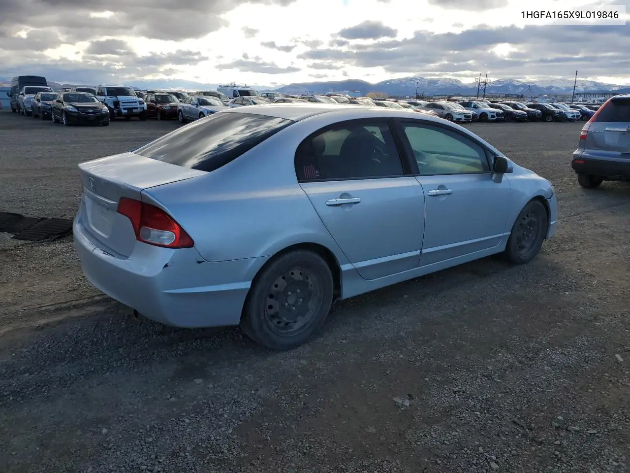 1HGFA165X9L019846 2009 Honda Civic Lx
