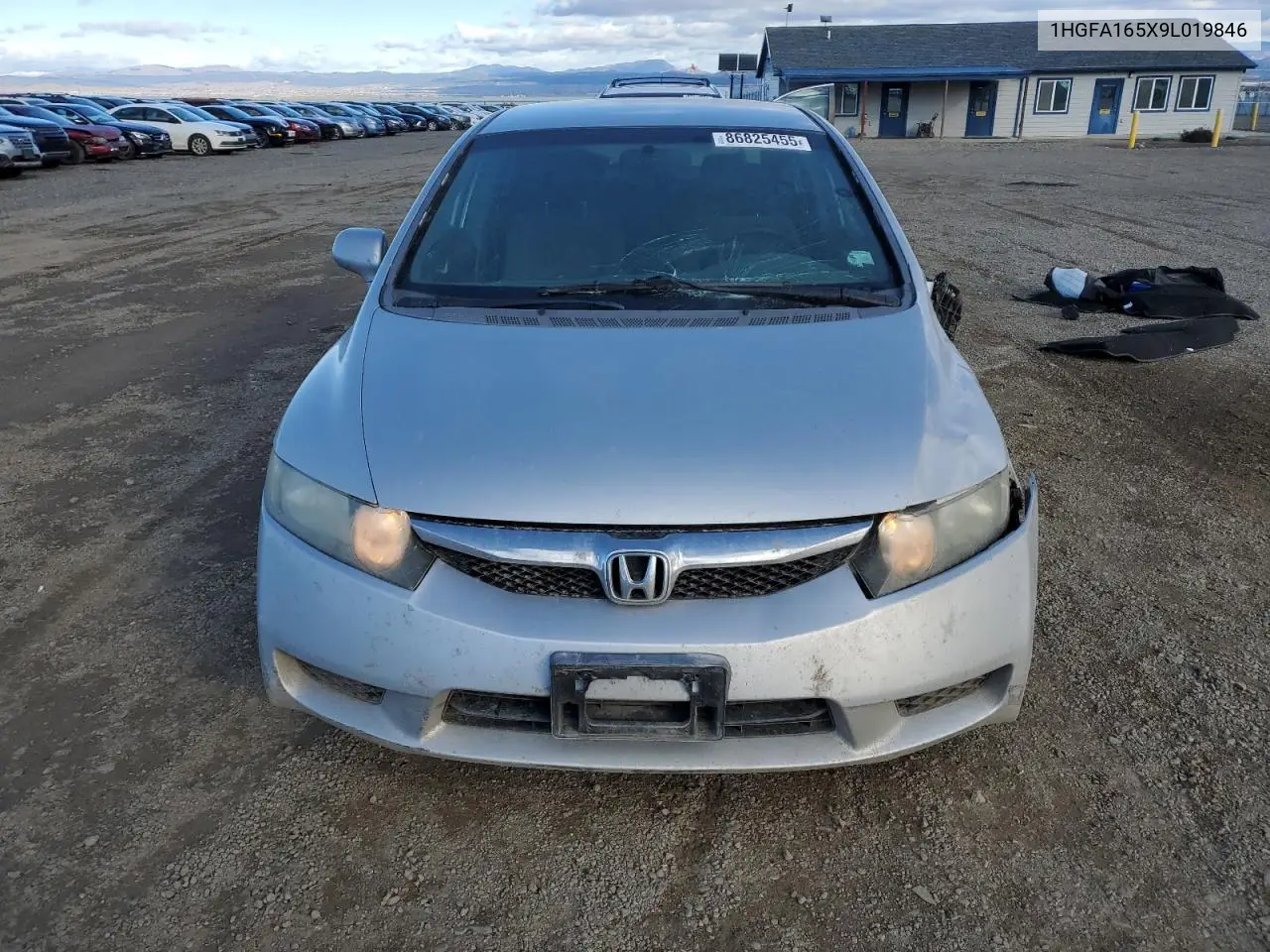 1HGFA165X9L019846 2009 Honda Civic Lx