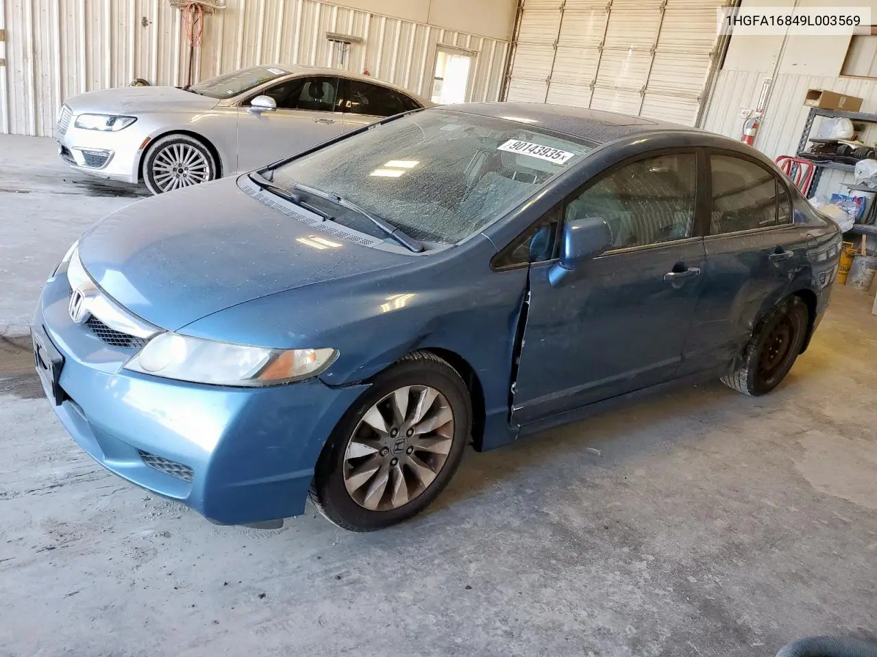 1HGFA16849L003569 2009 Honda Civic Ex