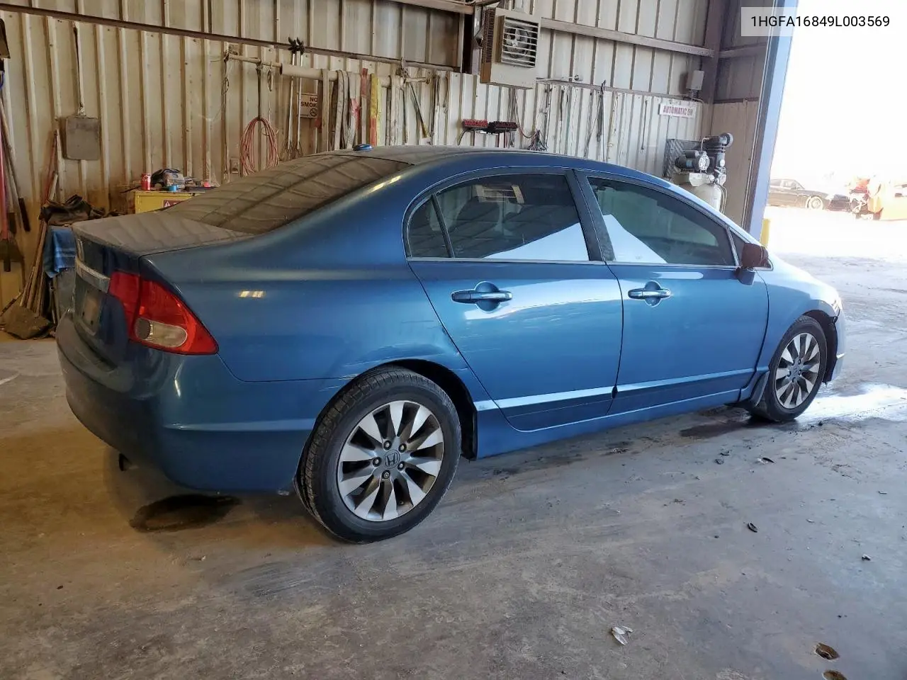 1HGFA16849L003569 2009 Honda Civic Ex
