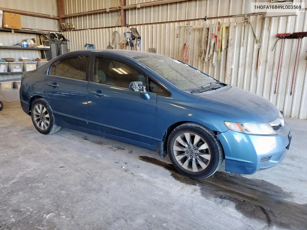 1HGFA16849L003569 2009 Honda Civic Ex