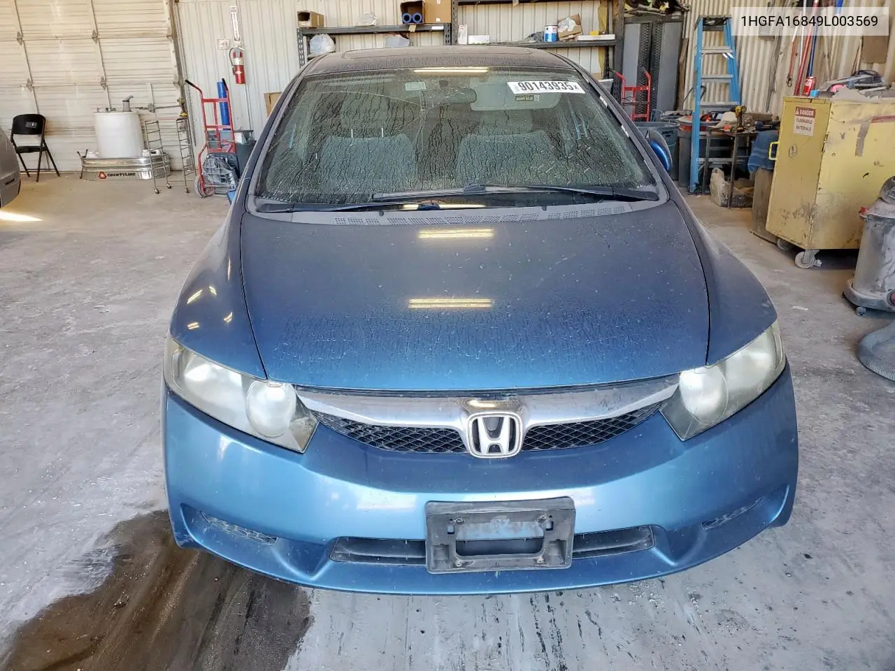 1HGFA16849L003569 2009 Honda Civic Ex