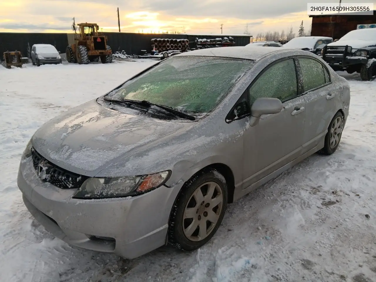 2HGFA16509H305556 2009 Honda Civic 4D E