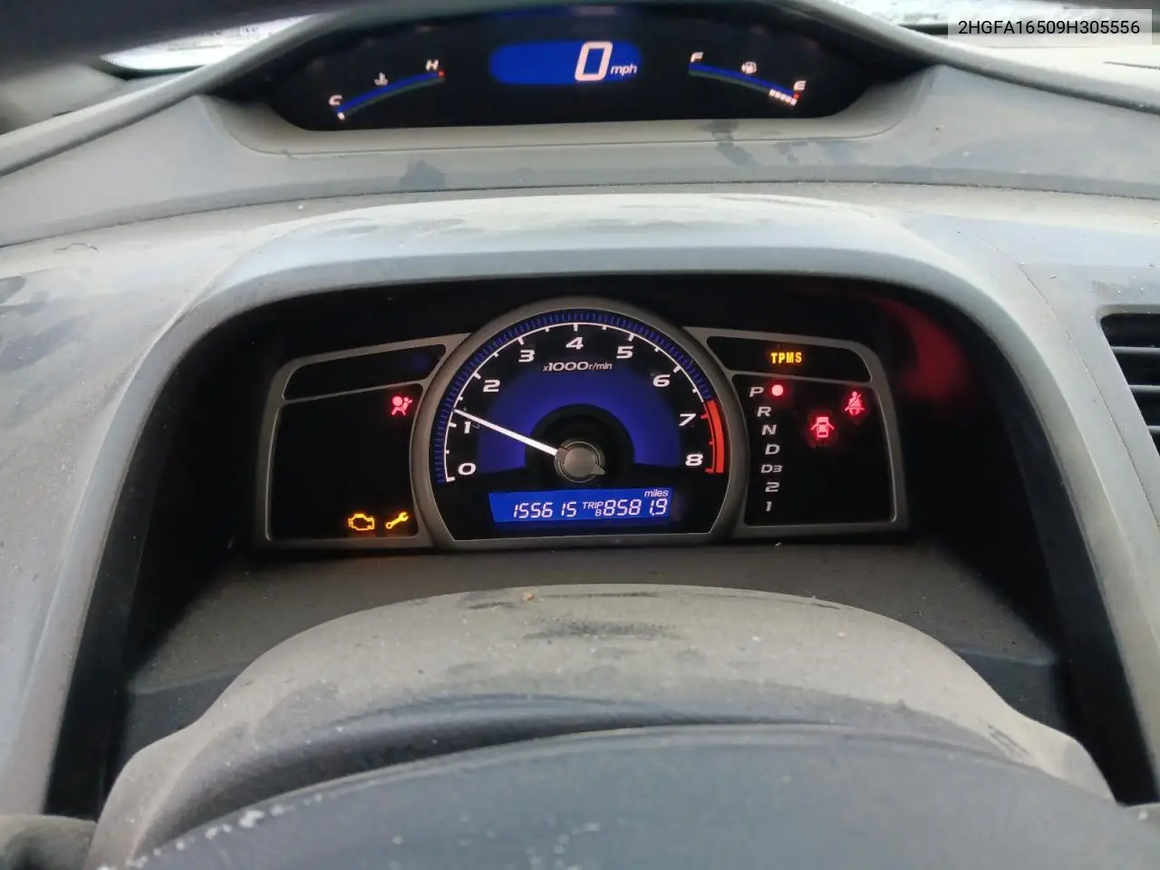 2HGFA16509H305556 2009 Honda Civic 4D E