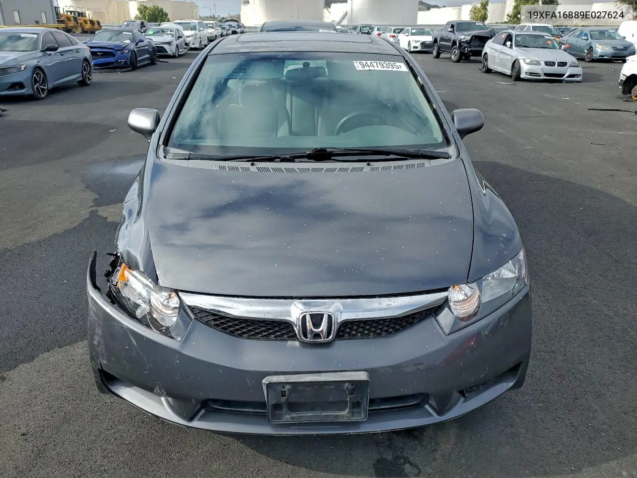 19XFA16889E027624 2009 Honda Civic Ex