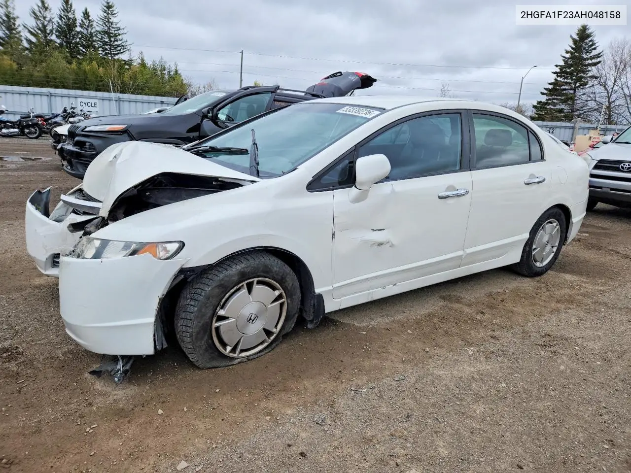 2HGFA1F23AH048158 2010 Honda Civic Dx