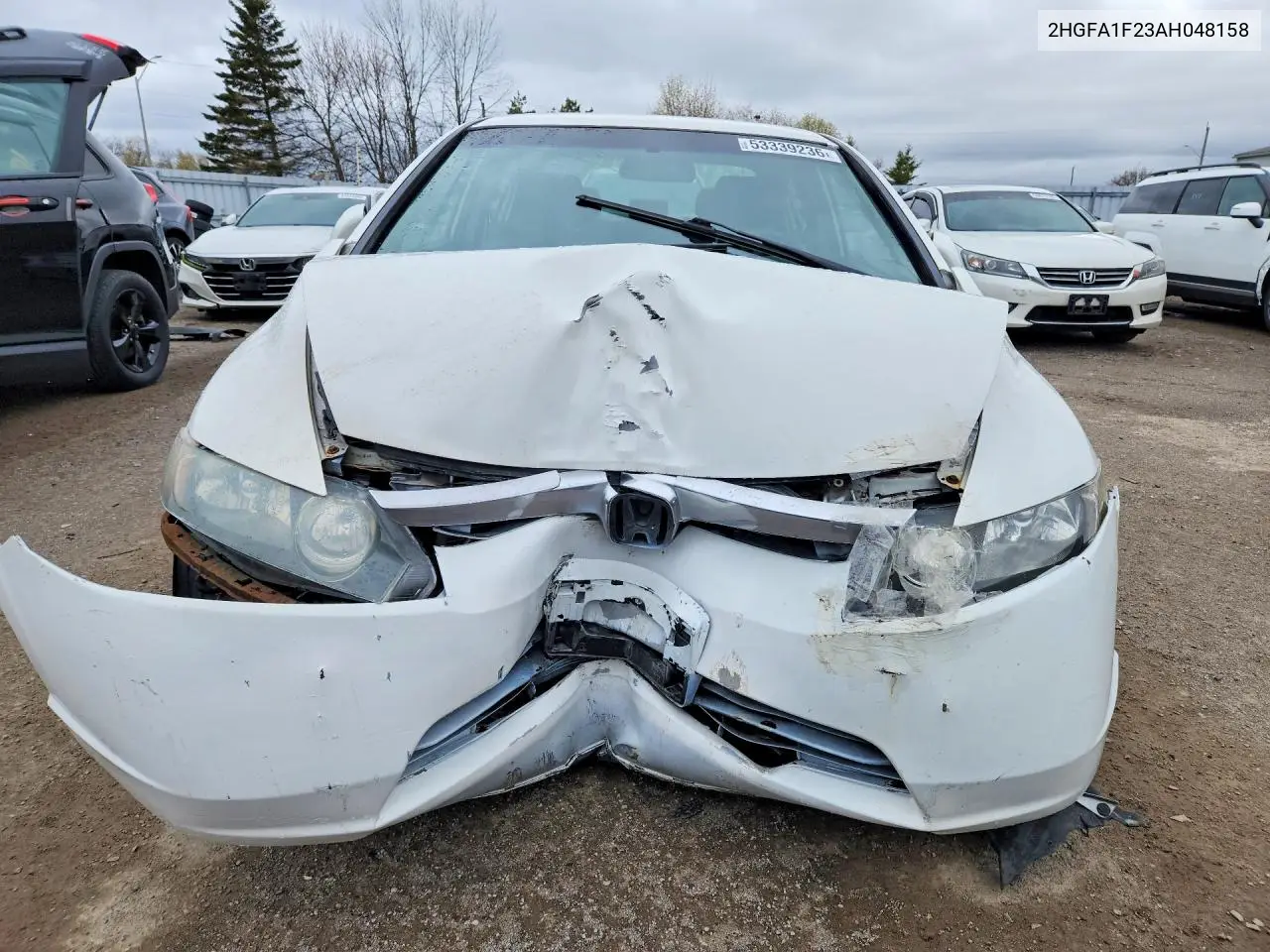 2HGFA1F23AH048158 2010 Honda Civic Dx
