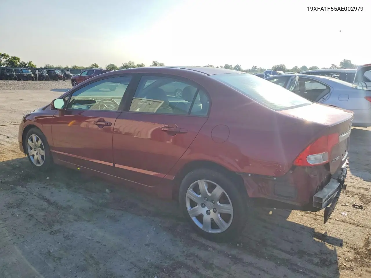 2010 Honda Civic Lx VIN: 19XFA1F55AE002979 Lot: 60329686