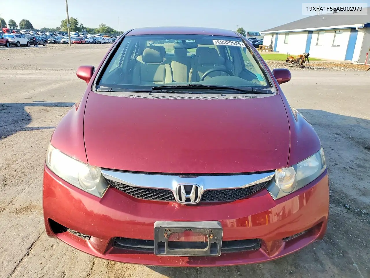2010 Honda Civic Lx VIN: 19XFA1F55AE002979 Lot: 60329686
