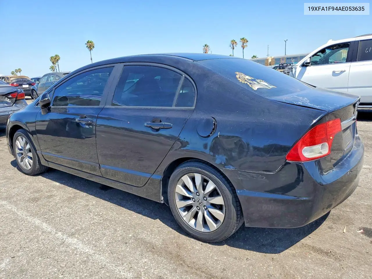 2010 Honda Civic Exl VIN: 19XFA1F94AE053635 Lot: 61642096