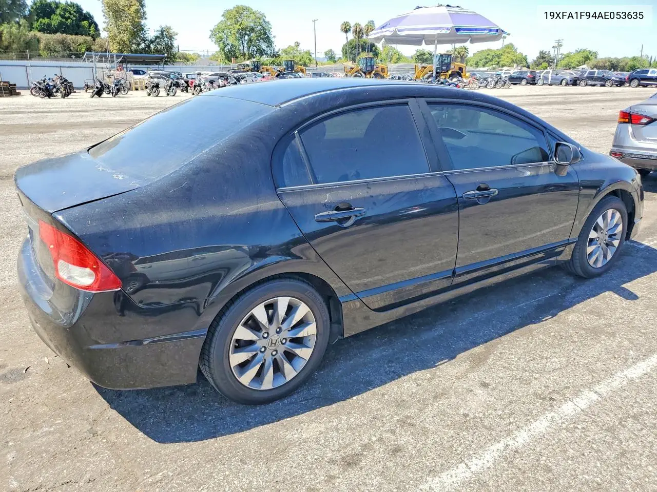 2010 Honda Civic Exl VIN: 19XFA1F94AE053635 Lot: 61642096