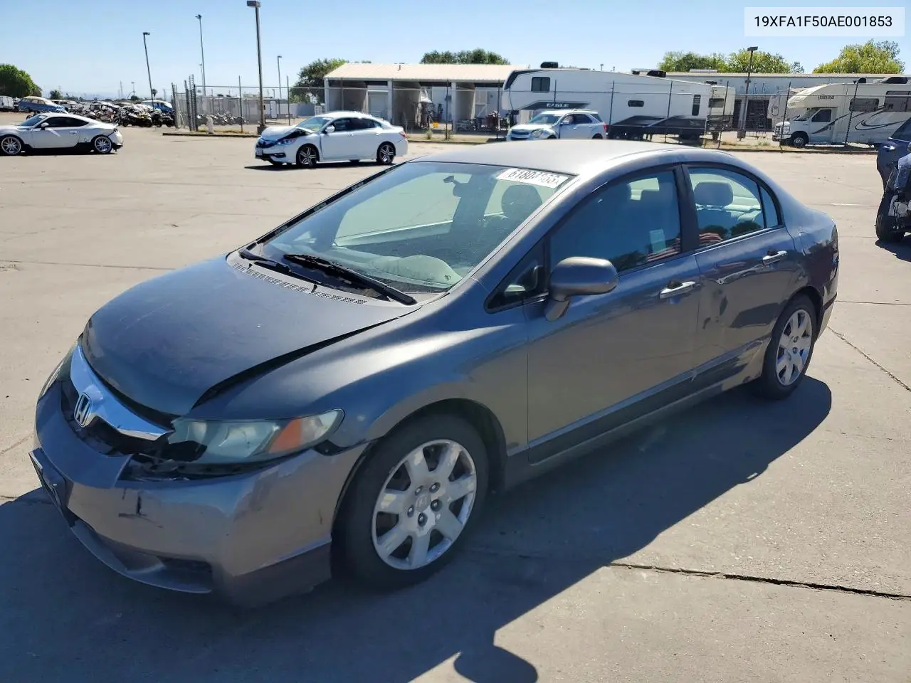 19XFA1F50AE001853 2010 Honda Civic Lx