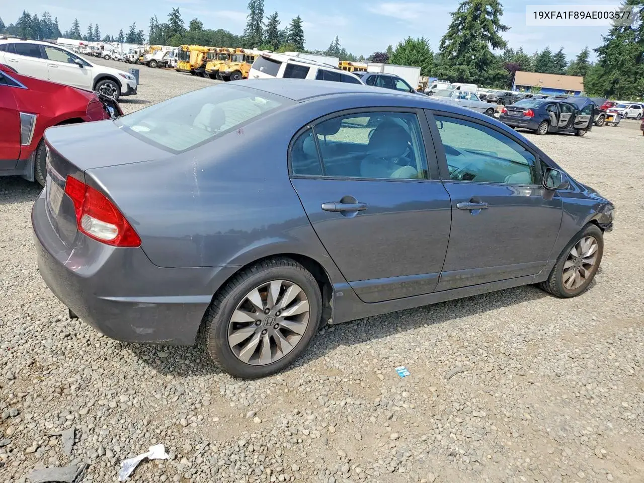 2010 Honda Civic Ex VIN: 19XFA1F89AE003577 Lot: 61918126