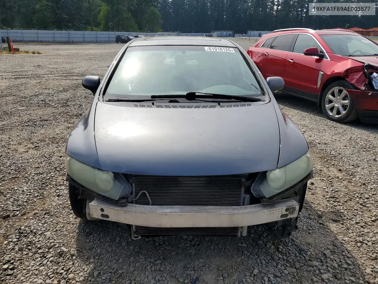 2010 Honda Civic Ex VIN: 19XFA1F89AE003577 Lot: 61918126