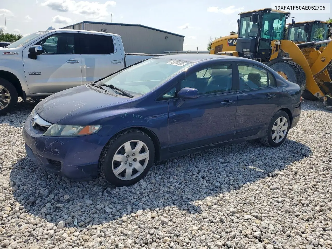 2010 Honda Civic Lx VIN: 19XFA1F50AE052706 Lot: 62098196