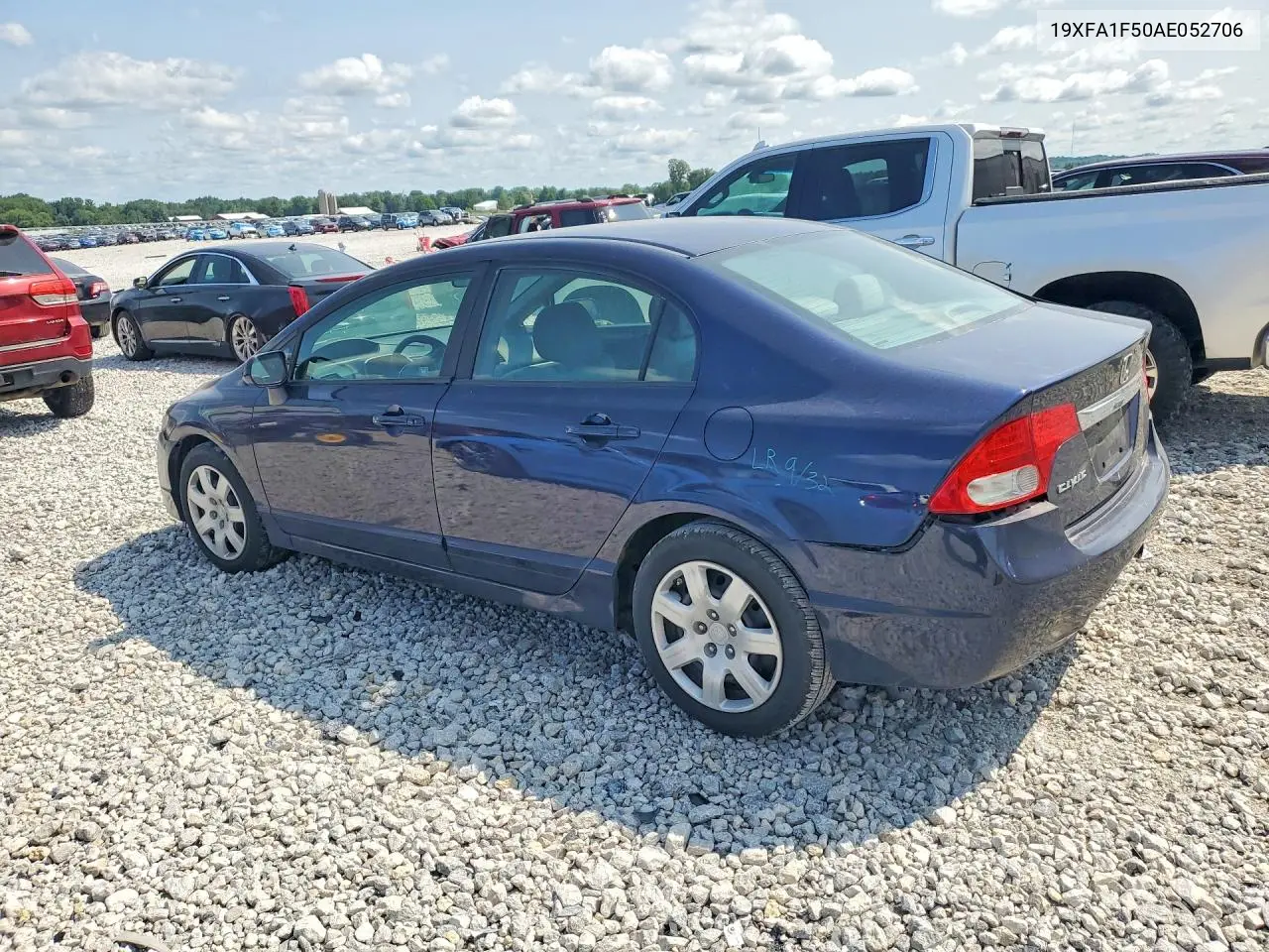 2010 Honda Civic Lx VIN: 19XFA1F50AE052706 Lot: 62098196