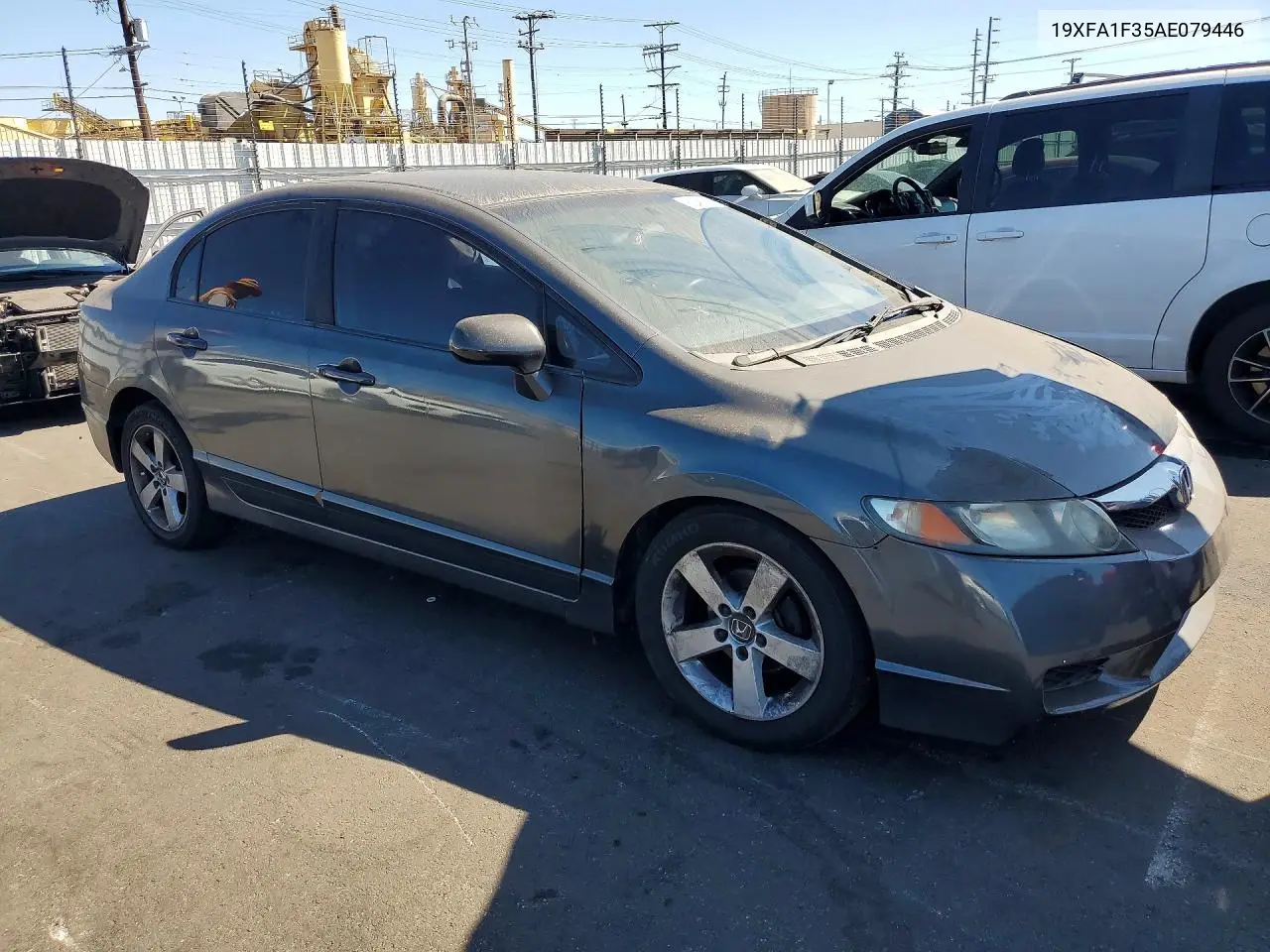 2010 Honda Civic Vp VIN: 19XFA1F35AE079446 Lot: 62465096