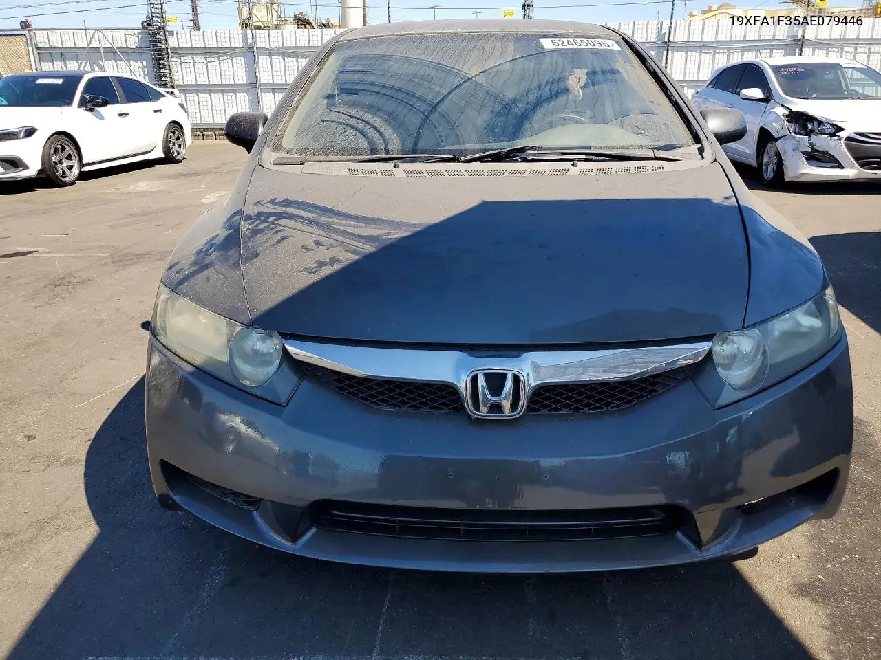 2010 Honda Civic Vp VIN: 19XFA1F35AE079446 Lot: 62465096