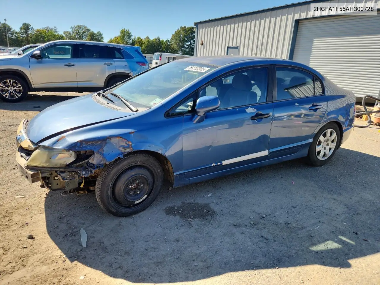 2HGFA1F55AH300728 2010 Honda Civic Lx