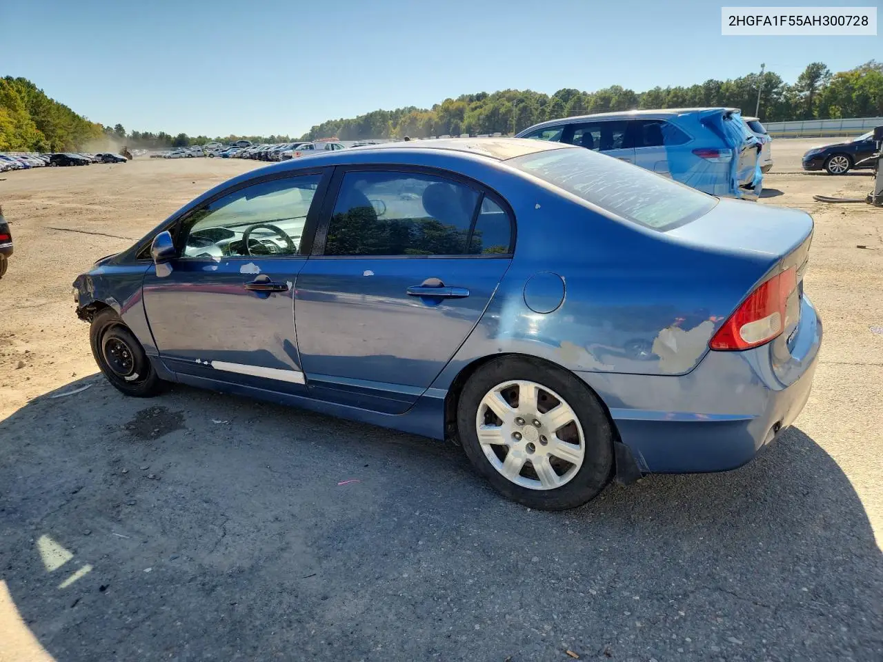2HGFA1F55AH300728 2010 Honda Civic Lx