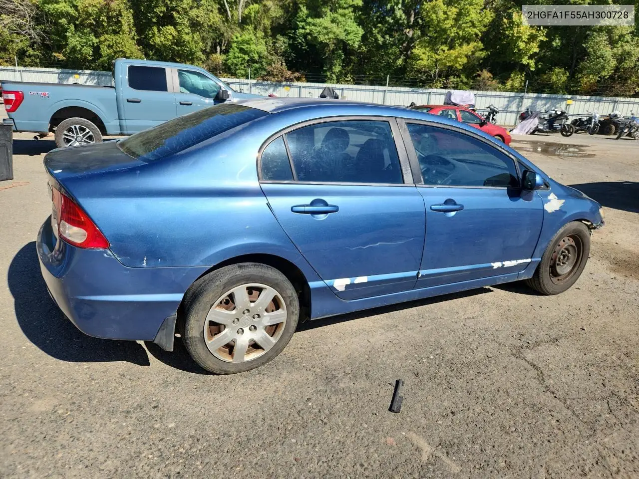 2HGFA1F55AH300728 2010 Honda Civic Lx