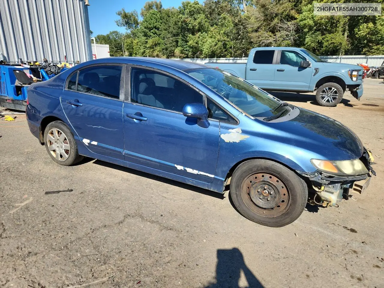 2HGFA1F55AH300728 2010 Honda Civic Lx