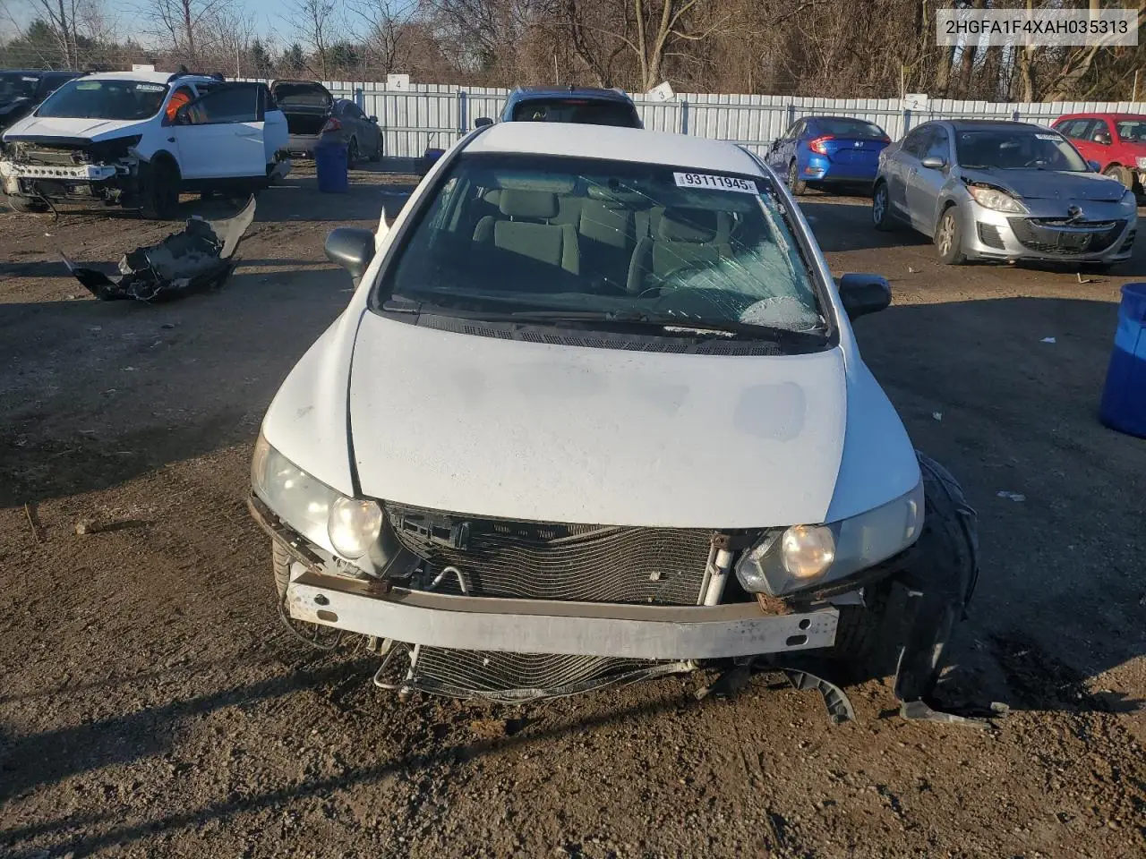 2HGFA1F4XAH035313 2010 Honda Civic Dx-G