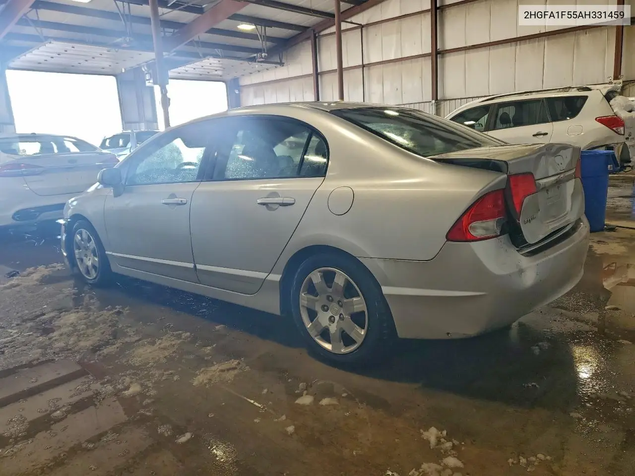 2HGFA1F55AH331459 2010 Honda Civic Lx