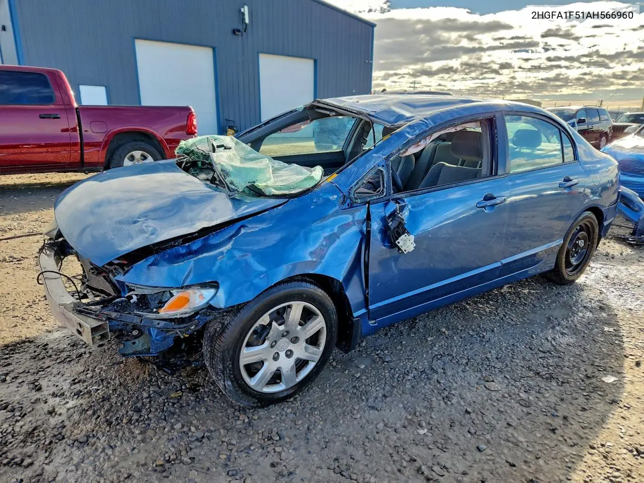 2HGFA1F51AH566960 2010 Honda Civic Lx
