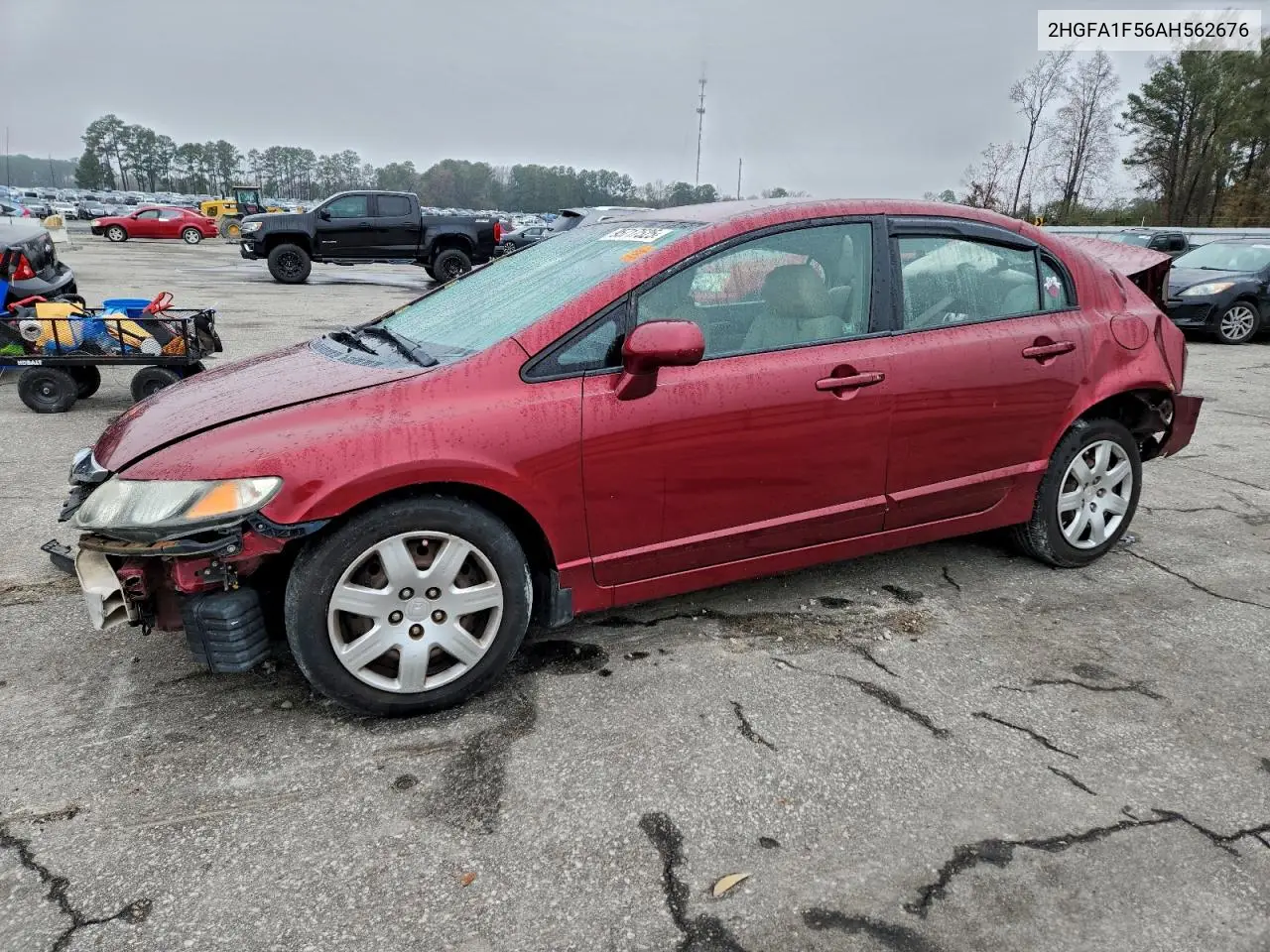 2HGFA1F56AH562676 2010 Honda Civic Lx