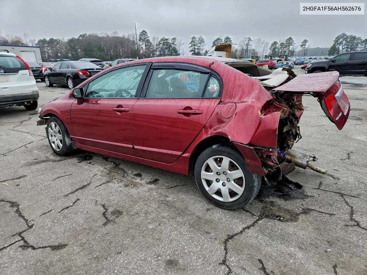 2HGFA1F56AH562676 2010 Honda Civic Lx