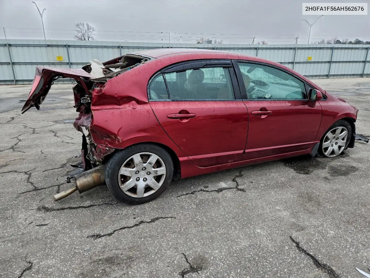 2HGFA1F56AH562676 2010 Honda Civic Lx
