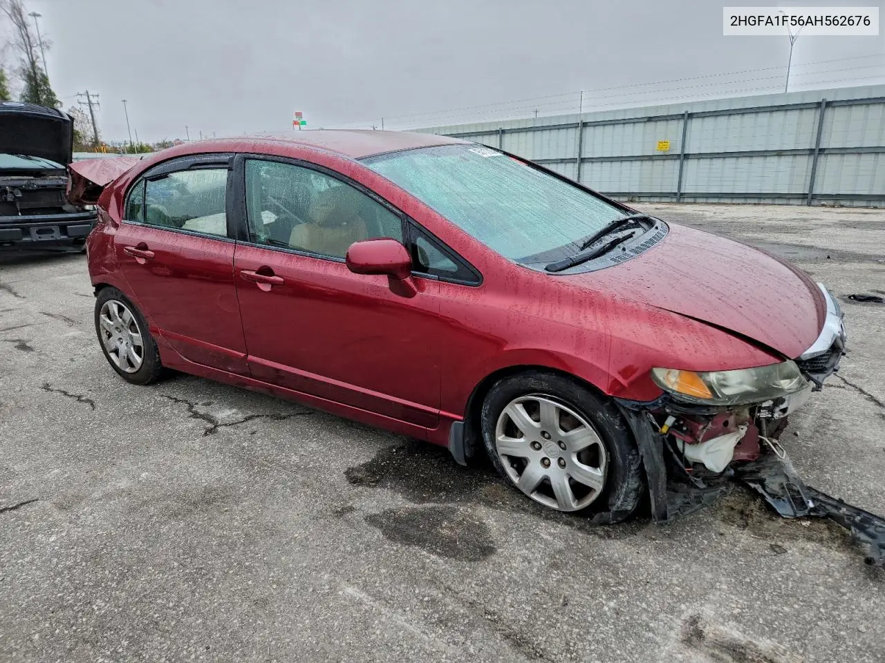 2HGFA1F56AH562676 2010 Honda Civic Lx