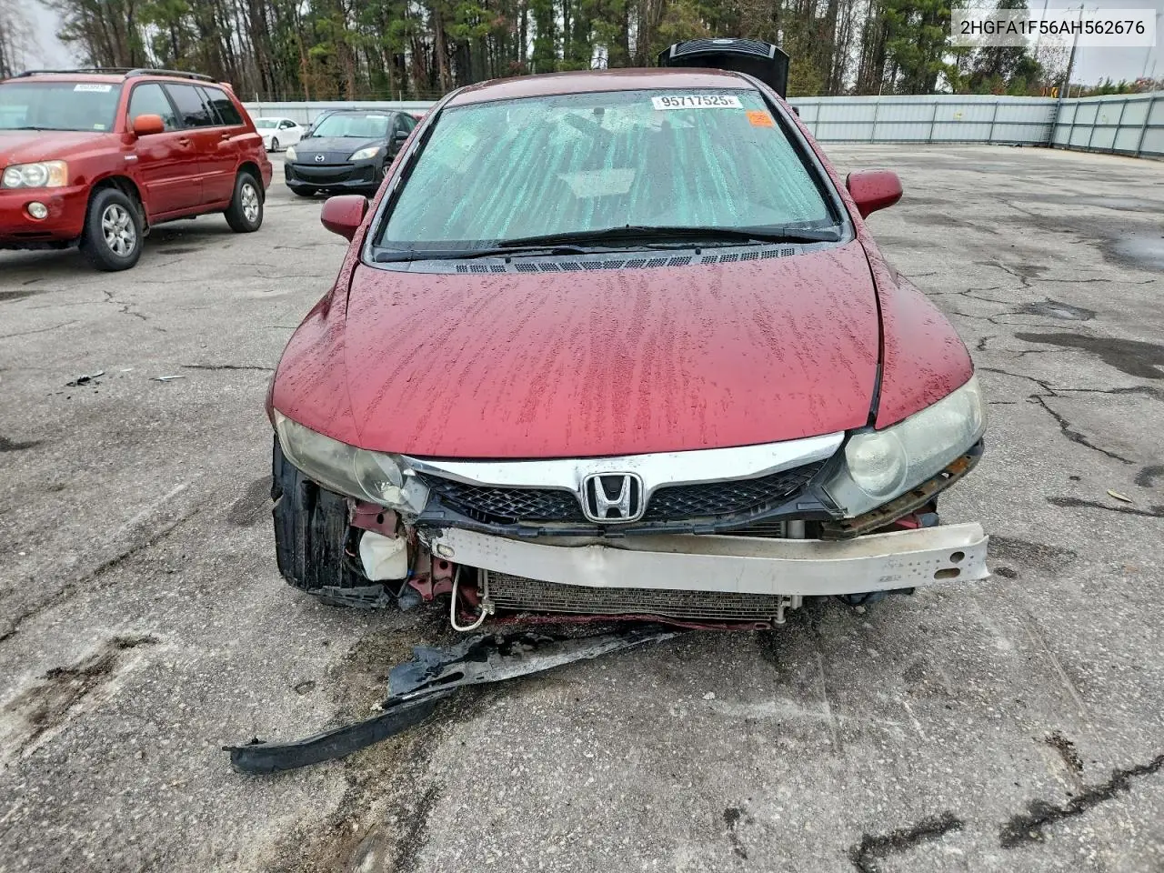 2HGFA1F56AH562676 2010 Honda Civic Lx