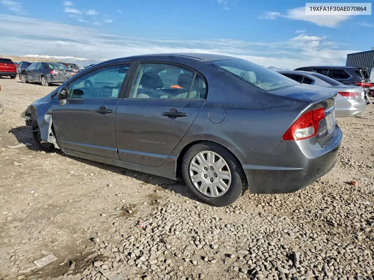 19XFA1F30AE070864 2010 Honda Civic Vp