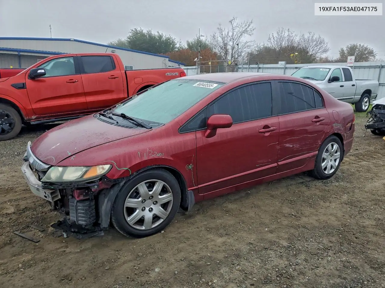 19XFA1F53AE047175 2010 Honda Civic Lx